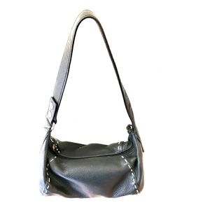 Rare Vintage 1990s Sigrid Olsen Women Small Leather Handbag